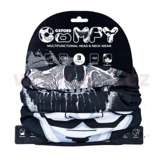 OXFORD nákrčníky Comfy MASKS sada 3 ks