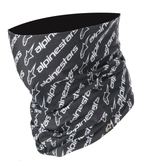 Nákrčník LINEAR NECK TUBE, ALPINESTARS (černá/bílá)