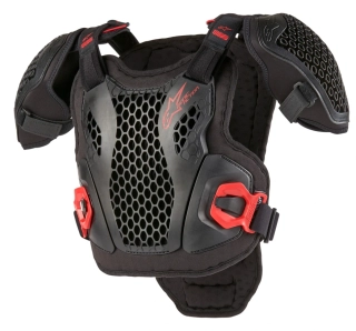 ALPINESTARS chránič těla BIONIC ACTION YOUTH CHEST, dětský (černá/červená) 2026