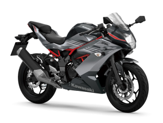 KAWASAKI Ninja 125 MY27  Metallic Graphite Gray / Metallic Spark Black