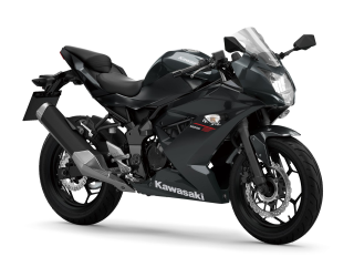 KAWASAKI Ninja 125 MY27  Ebony / Metallic Carbon Gray