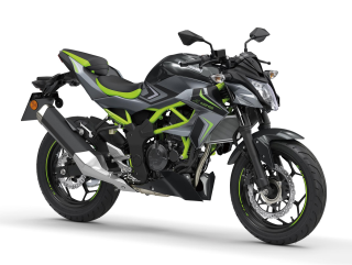 KAWASAKI Z125 MY27 Pearl Storm Gray / Ebony