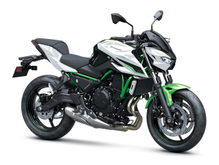 KAWASAKI Z650 S MY27 Pearl Blizzard White / Candy Lime Green