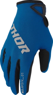Moto rukavice THOR Ridemode Static Gloves modrá