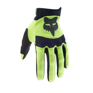 Pánské moto rukavice FOX Dirtpaw Gloves fluo žlutá/černá