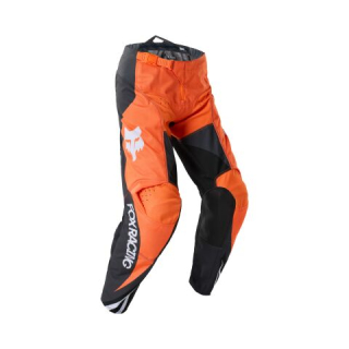 FOX dětské MX kalhoty 180 DRAFT šedá/oranžová