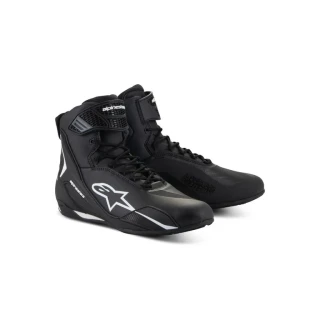 ALPINESTARS moto boty FASTER-4 černá/bílá