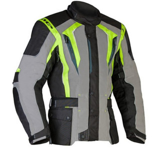 MBW Pánská textilní moto bunda BUDDY GREEN