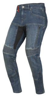 AYRTON dámské kalhoty, jeansy 505, slim fit, modrá