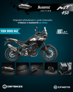 CFMOTO 450MT-R Akrapovič edition - BLACK