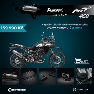 CFMOTO 450MT-RX Akrapovič edition - BLACK