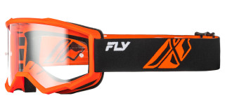 FLY RACING brýle FOCUS (černé/oranžové)  