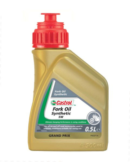 Tlumičový olej Castrol Synthetic Fork Oil SAE 5W 0,5l