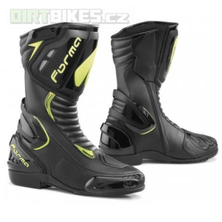 Moto boty FORMA FRECCIA černo/žluté fluo 